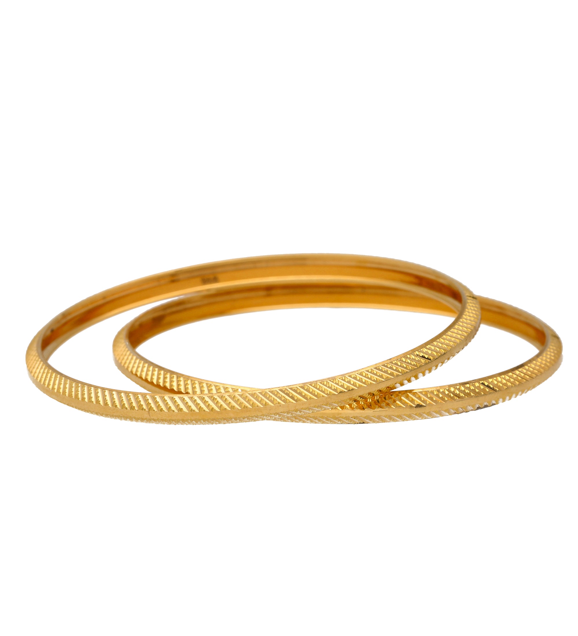 Buy ZIVOM® Stainless Steel Matt Gold Plated Free Size Kada Bracelet For Men  at Amazon.in